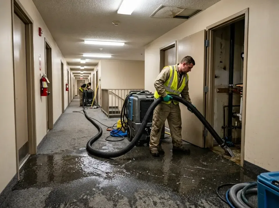multi-unit-apartment-hallway-f-005 — frequently asked questions, Emergency Burst Pipe Water Extraction & Removal in Turlock,…